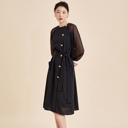 Oceana London - Đầm xuông Felix Dress