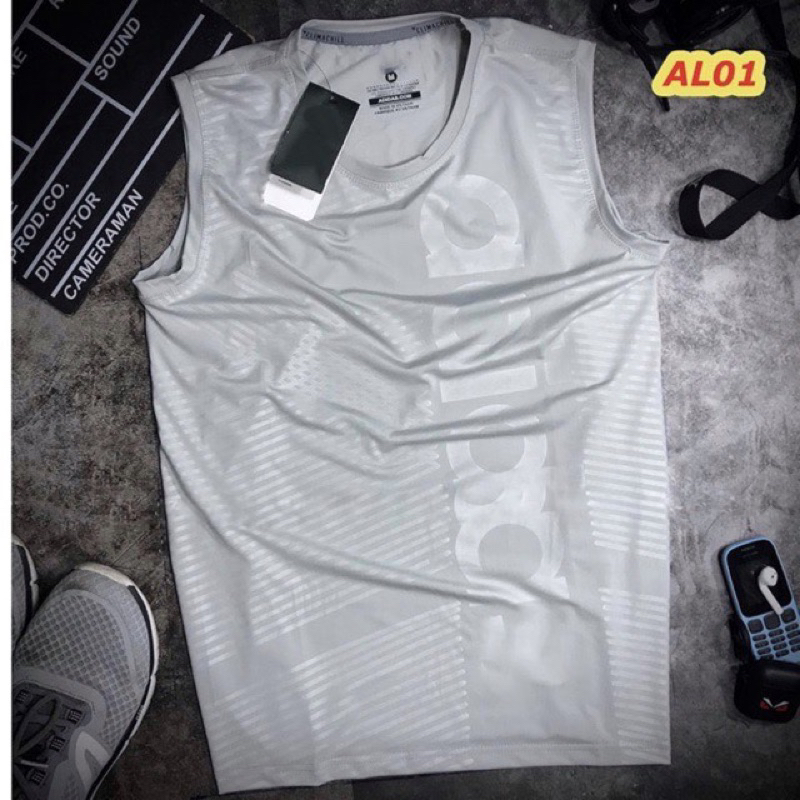 ÁO SÁT NÁCH NAM -ÁO THỂ THAO NAM CHẤT THUN LẠNH 45-85kg