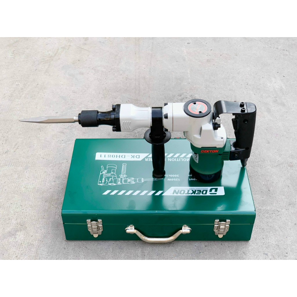 Máy Đục 17mm Dekton dk0811 -1250W / Dòng Công Nghiệp / Búa Nhiệt HEX / Sử Dụng Mũi 17mm Phổ Thông - Bảo Hành 6 Tháng.