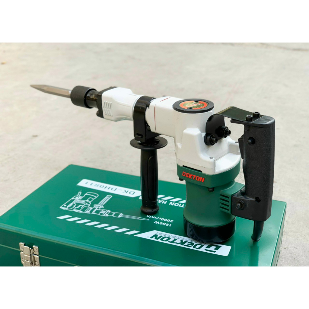 Máy Đục 17mm Dekton dk0811 -1250W / Dòng Công Nghiệp / Búa Nhiệt HEX / Sử Dụng Mũi 17mm Phổ Thông - Bảo Hành 6 Tháng.