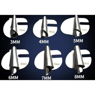 Cữ cuốn gấu, cuốn lai, viền cuộn tà áo mẫu mới đủ size-cữ cuốn máy may