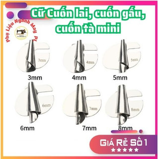 Cữ cuốn gấu, cuốn lai, viền cuộn tà áo mẫu mới đủ size