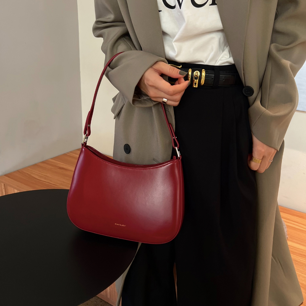 Túi da thật kiểu đơn giản phong cách Pháp - ADYSON