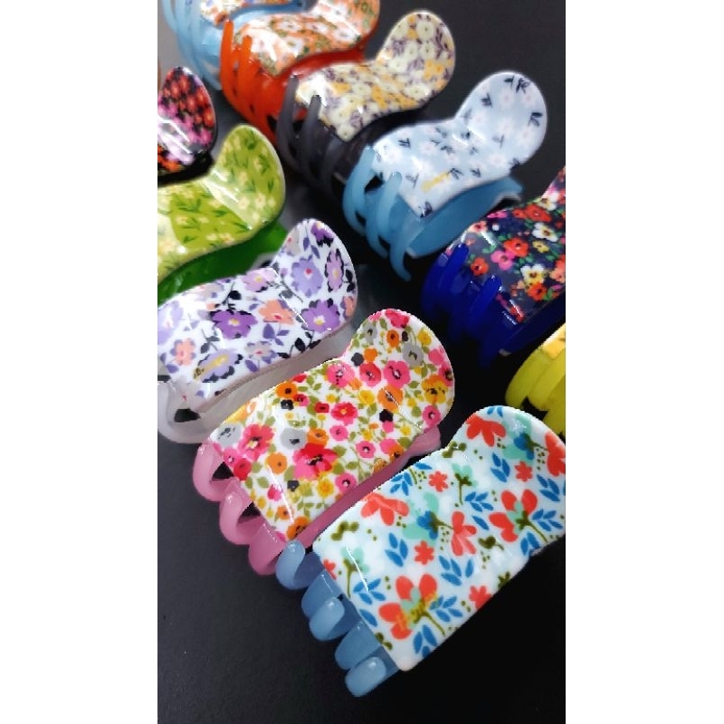 Combo 12 Cây Kẹp Tóc Càng Cua Honey Cao Cấp 130702