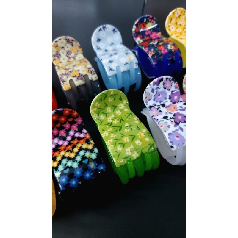 Combo 12 Cây Kẹp Tóc Càng Cua Honey Cao Cấp 130702