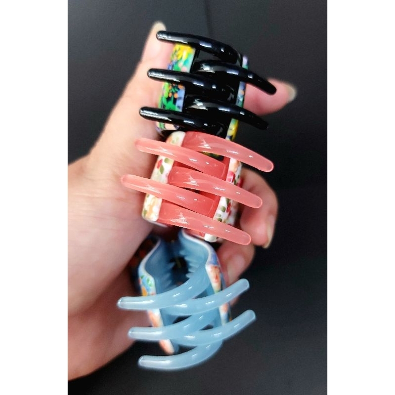 Combo 12 Cây Kẹp Tóc Càng Cua Honey Cao Cấp 130702