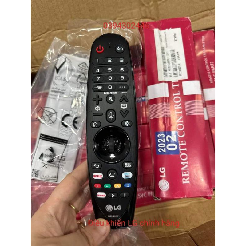Điều khiển LG MR20 Chính Hàng Indonesia Dùng TV Từ Đời  2018 đến 2020 Có Giọng nói và Chuột bay Hàng Tốt