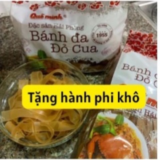 Bánh đa cua Hải Phòng, bánh đa đỏ đặc sản G foods loại 1 kg, sợi dày, dai