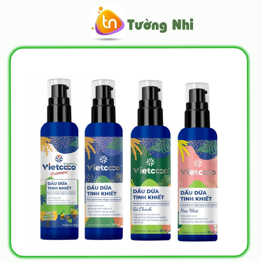 Dầu Dừa Mỹ Phẩm Vietcoco Dưỡng Tóc Dưỡng Da