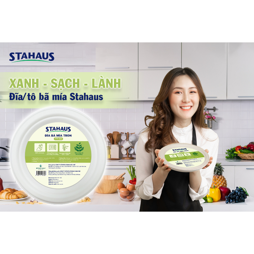 Tô bã mía Stahaus 350ml