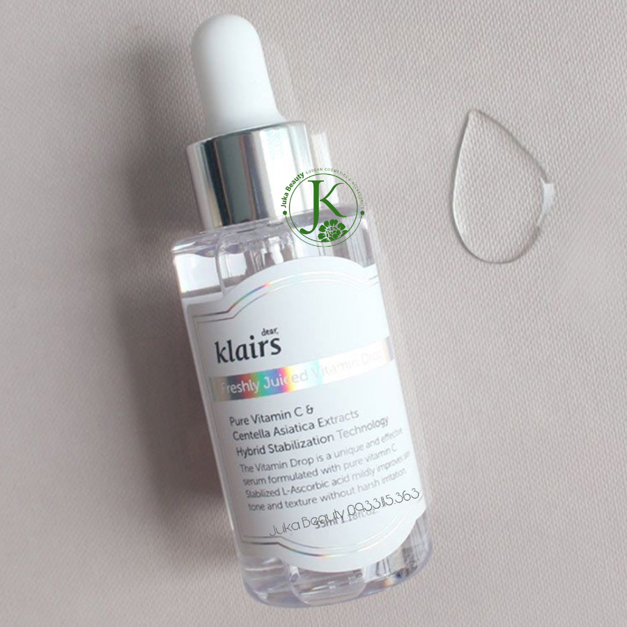 Tinh chất dưỡng trắng sáng da Klairs Freshly Juiced Vitamin Drop 35ml