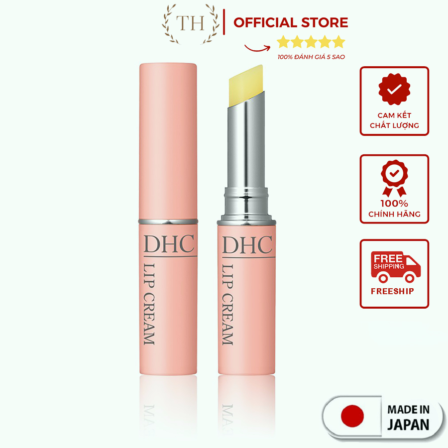 Son dưỡng môi DHC Lip Cream dưỡng ẩm, làm mềm môi 1,5g - Son Dưỡng DHC Nhật Bản