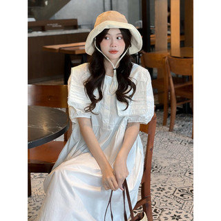 [RÁCH STORE] Đầm - 9361 - Cổ Thuỷ Thủ Vạt Vuông - Cột Eo