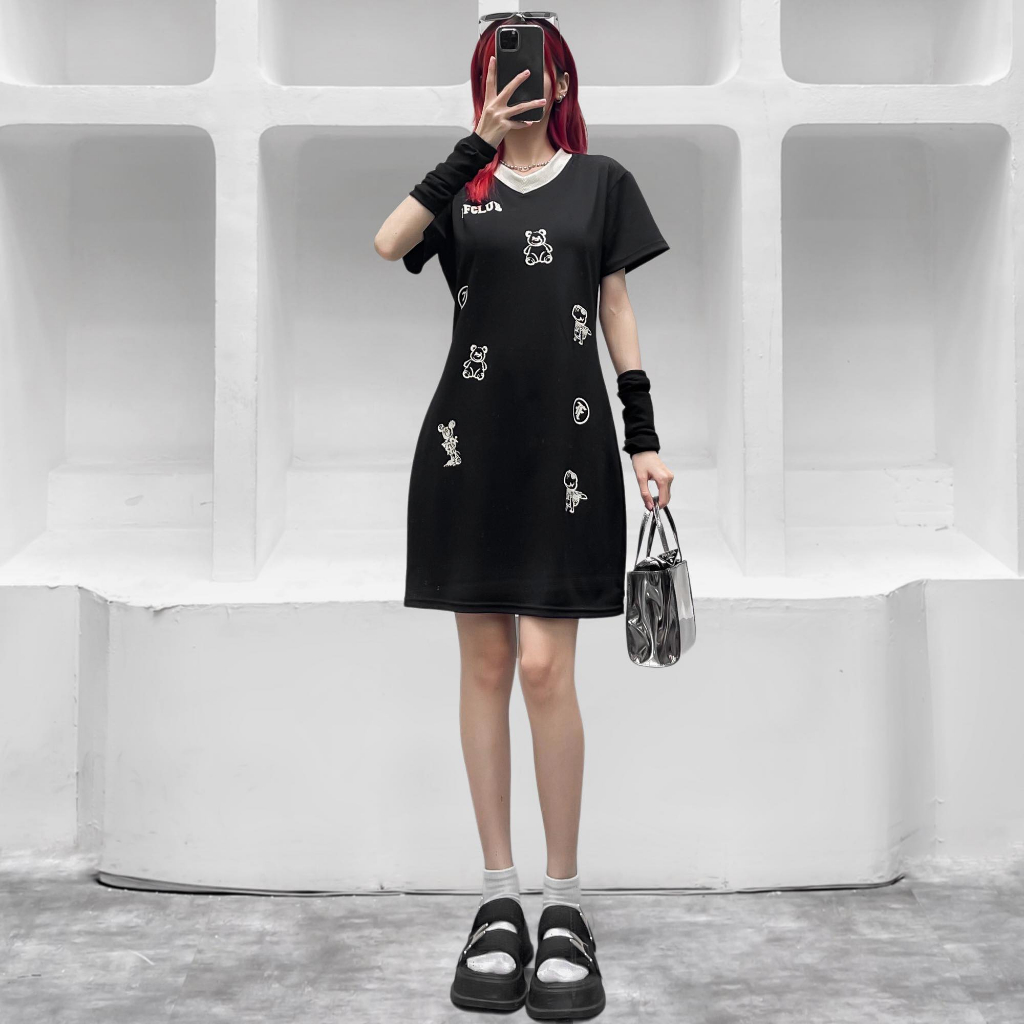 ĐẦM CHIẾT EO FFCLUB MIX 1