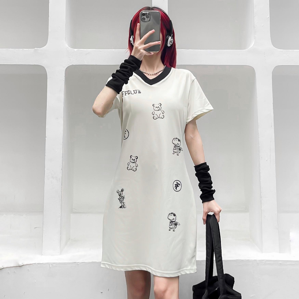 ĐẦM CHIẾT EO FFCLUB MIX 1