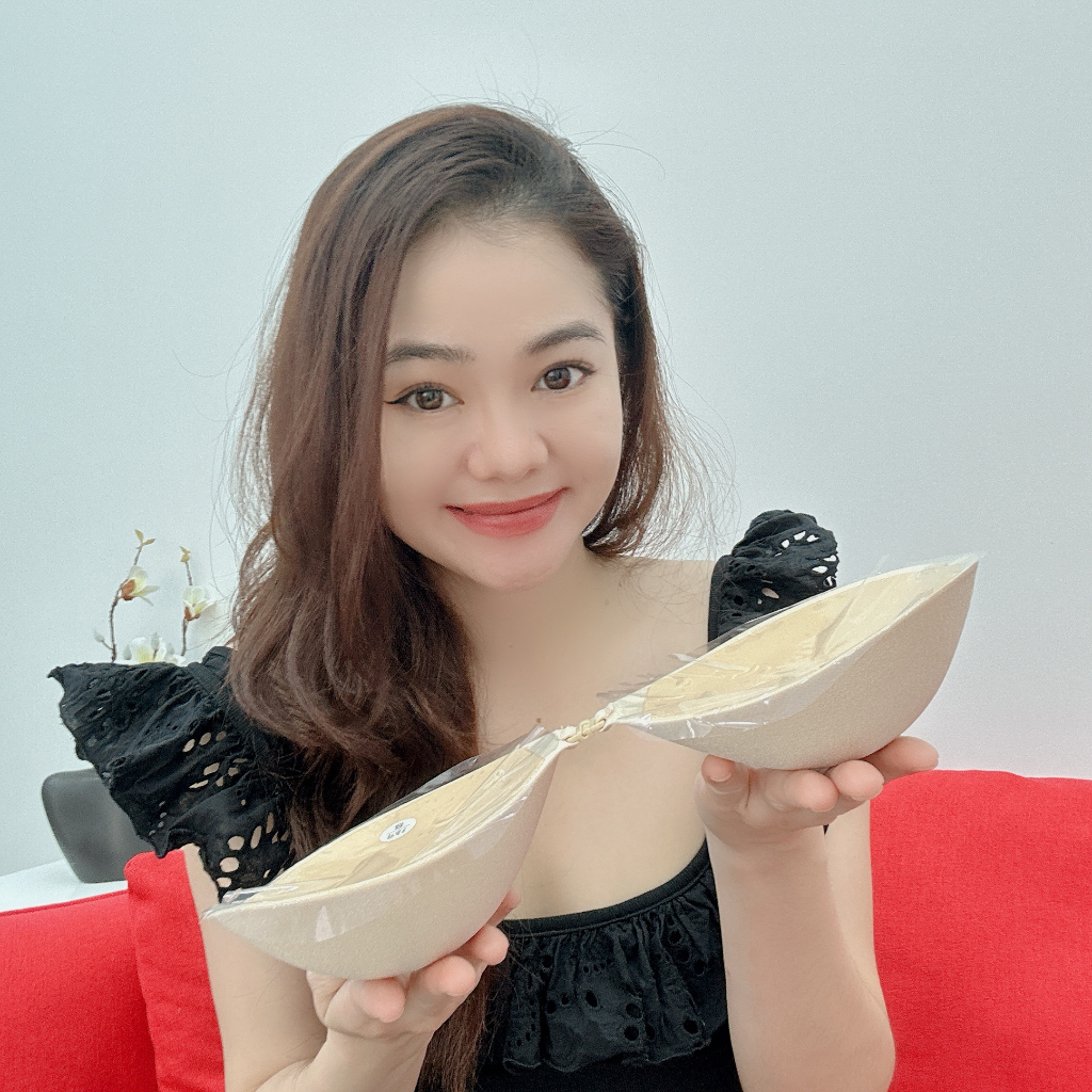 Áo dán vòng 1 mút đệm dày 5cm nâng độn tạo khe mặc đồ hở lưng hở vai - Ngân Dali - D552