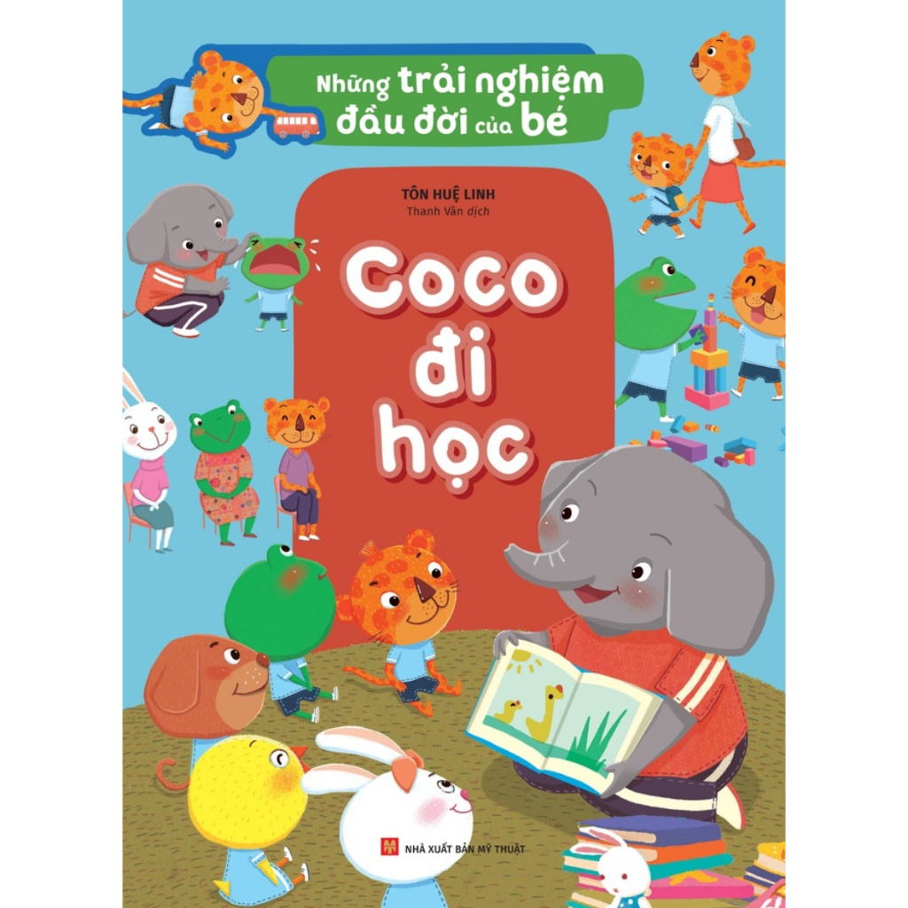 Sách - Những Trải Nghiệm Đầu Đời Của Bé - CoCo Đi Học - ML