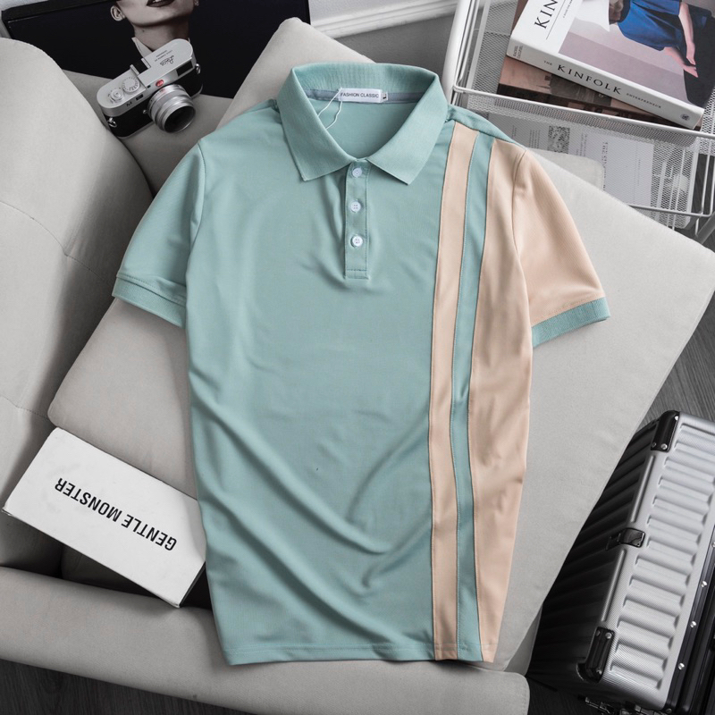 NHIỀU MẪU ÁO POLO NAM- ÁO HÈ NAM CHẤT COTTON GAI DÀY ĐẸP