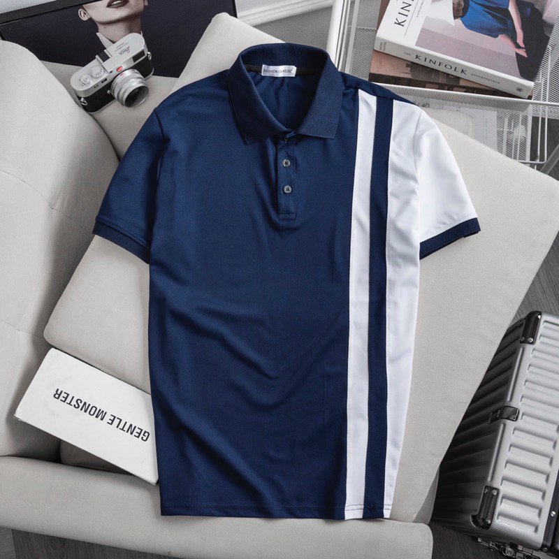 NHIỀU MẪU ÁO POLO NAM- ÁO HÈ NAM CHẤT COTTON GAI DÀY ĐẸP