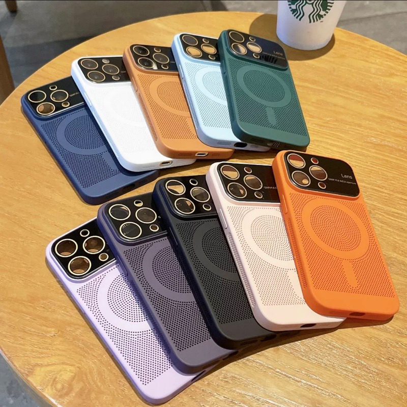 Ốp lưng bảo vệ cam độ iphone 15 Tản nhiệt iphone 14pro max/ ip13pro max