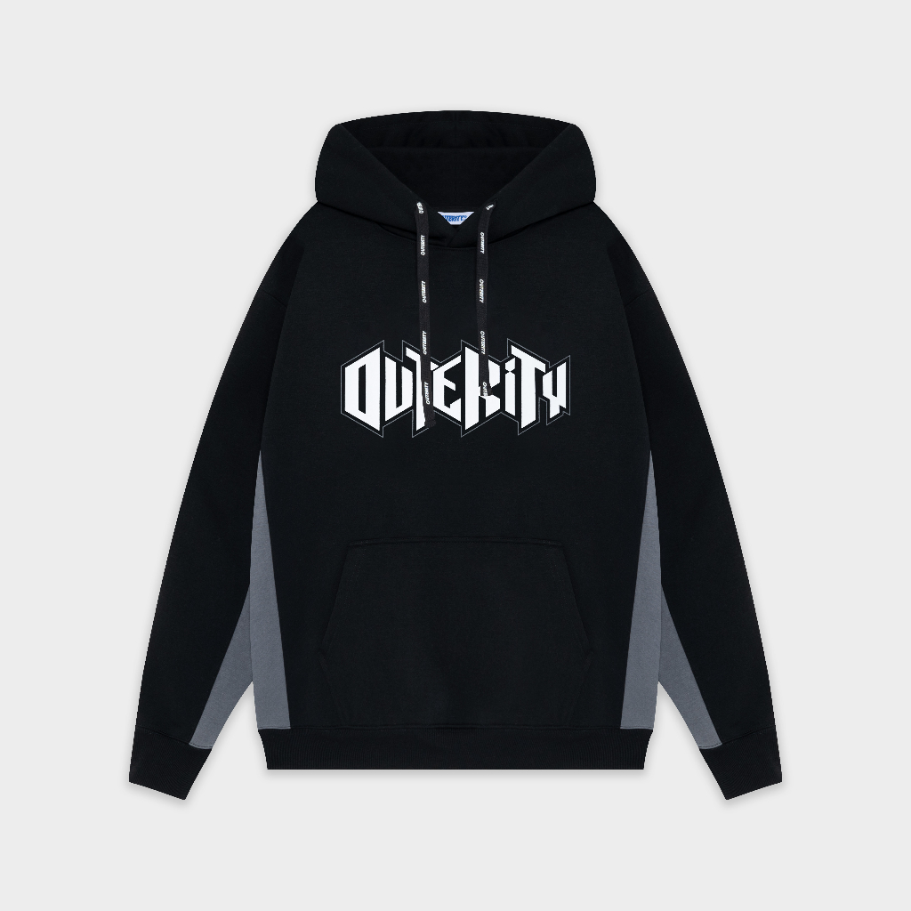 Áo khoác Hoodie local brand nam nữ unisex Outerity Rider / Màu Đen - OHP12001