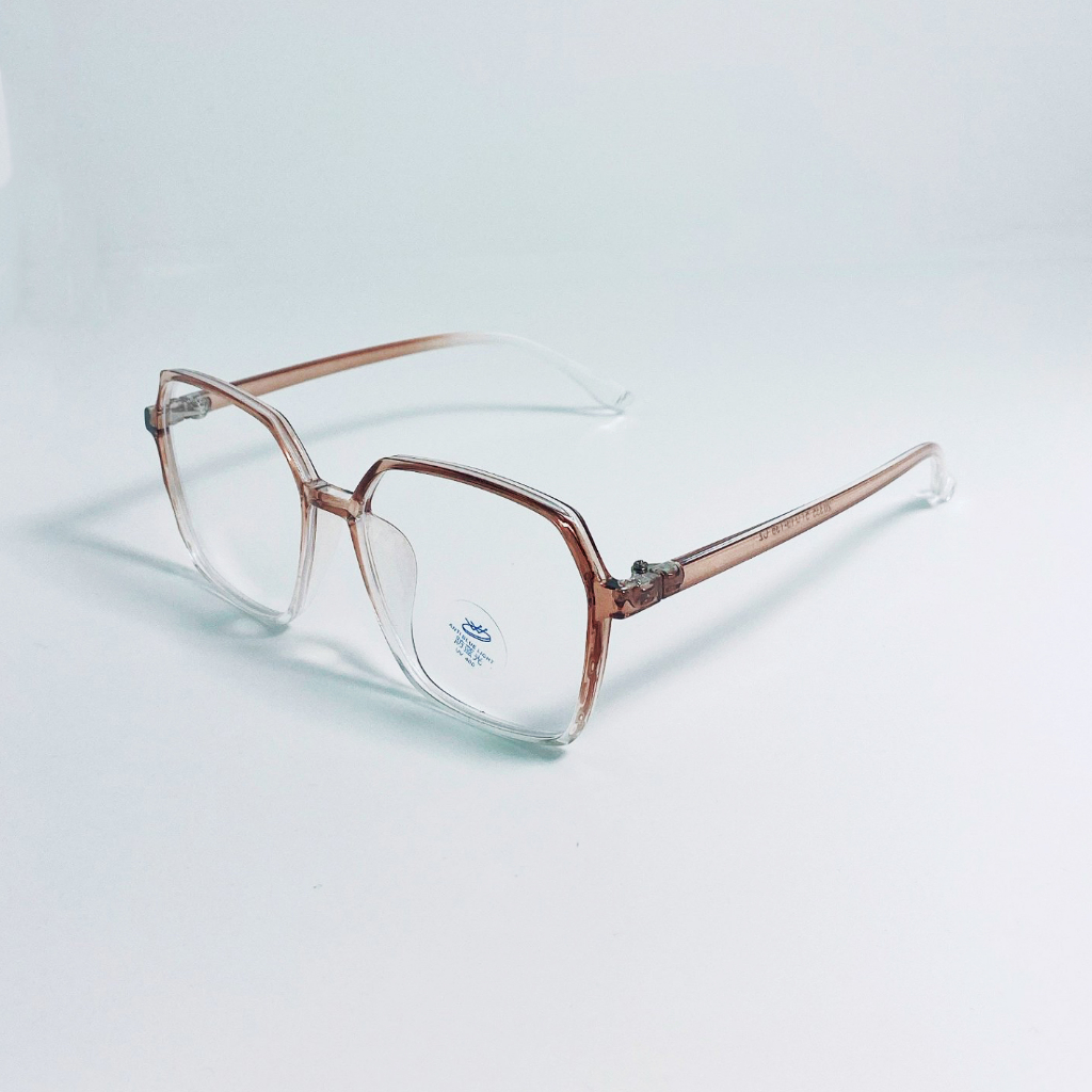 Mắt kính thời trang cao cấp Jun Secret gọng nhựa kiểu kính hình lục giác độc lạ dành cho nam và nữ JS20335