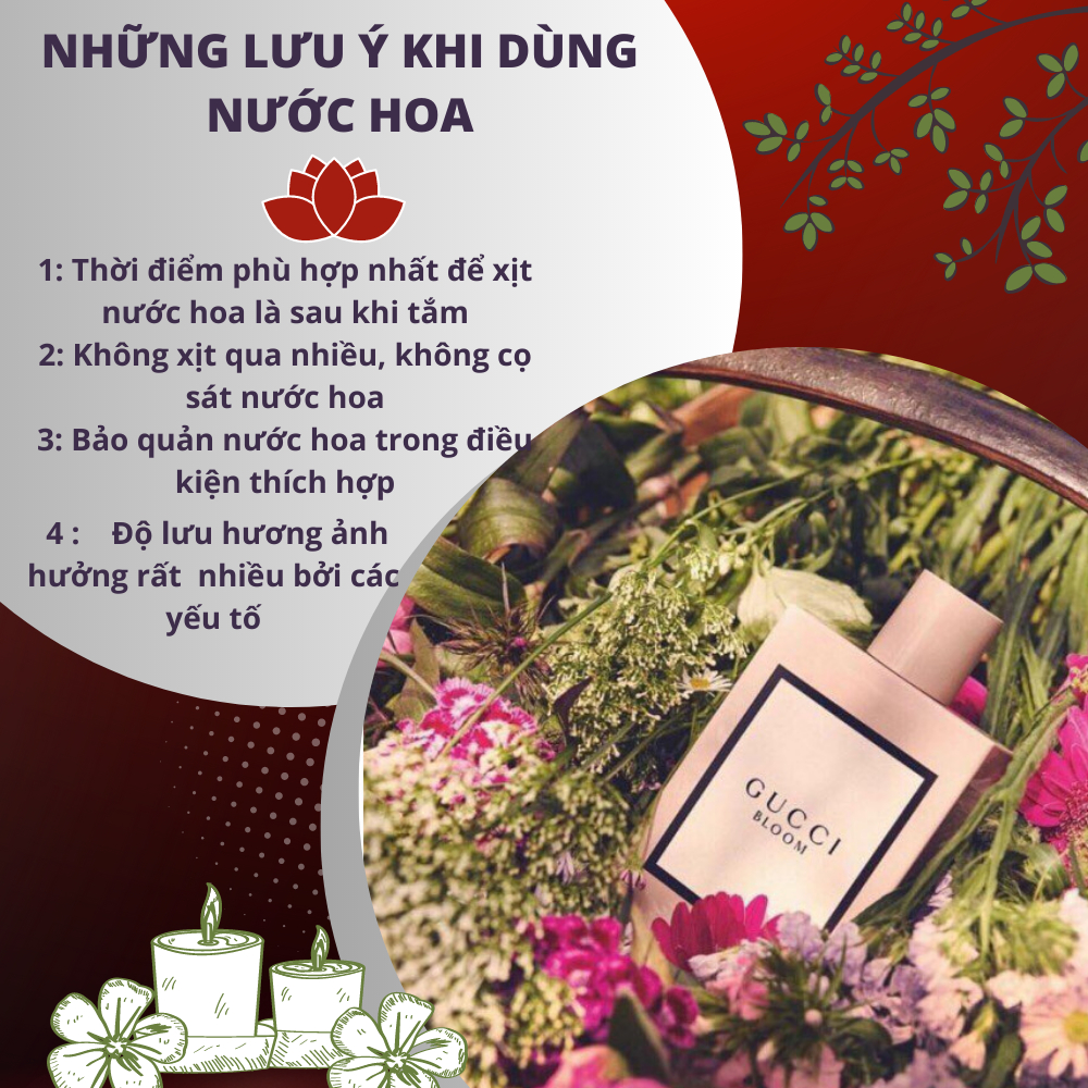 Nước hoa nữ Gucci.bloom.gocce.di.fiori.eau.de.toilette chiết 10ml ngọt ngào nữ tính- DIANA STORE