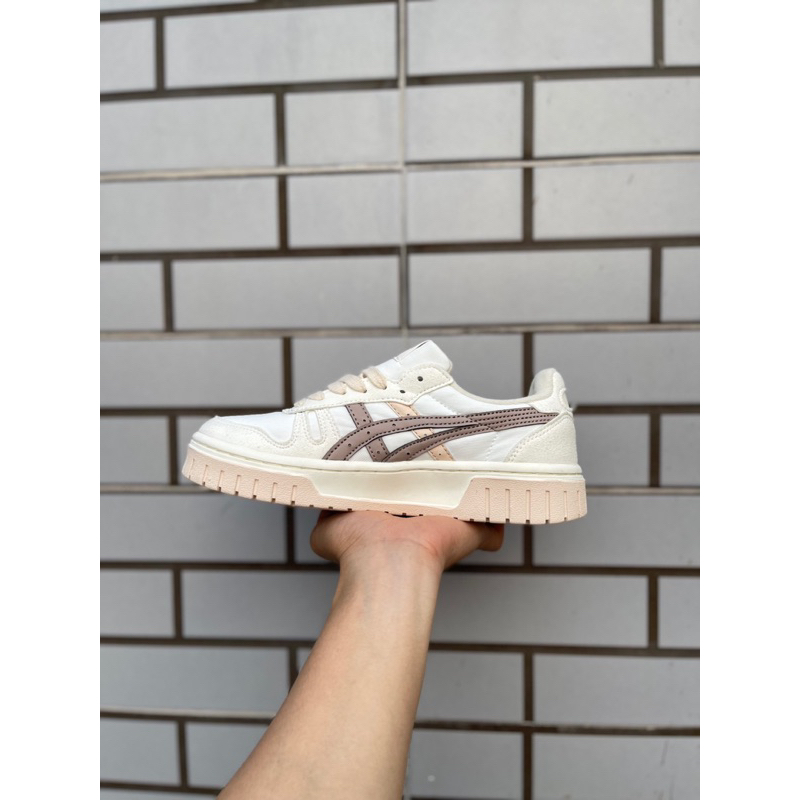 Giày thể thao ASICS COURT sữa hồng nữ