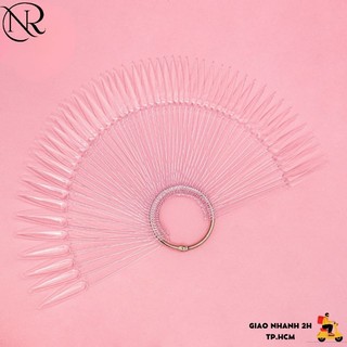 Móng que tập sơn - móng que nail đầu nhọn (1 bịch 40 que) - Nails Red