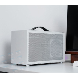 [PCNGON] Vỏ case máy tính Mini ITX Shiny Snake S400 – Trắng (Kèm Riser 3.0)