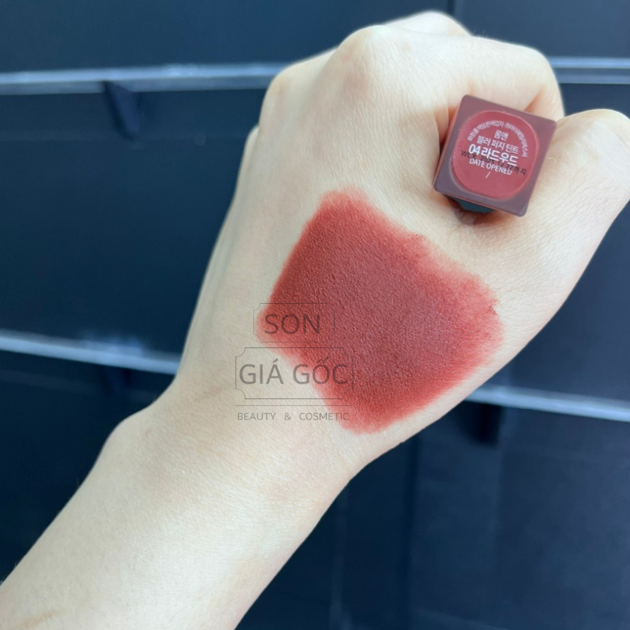 Son Romand Blur Fudge Tint 04 #Radwoon