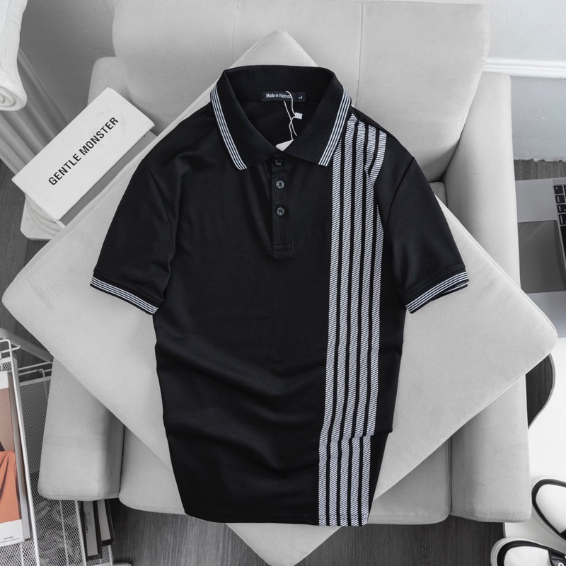 ÁO POLO NAM- ÁO CỔ BẺ HÈ NAM CINOMAN VẢI COTTON GAI MÁT LẠNH