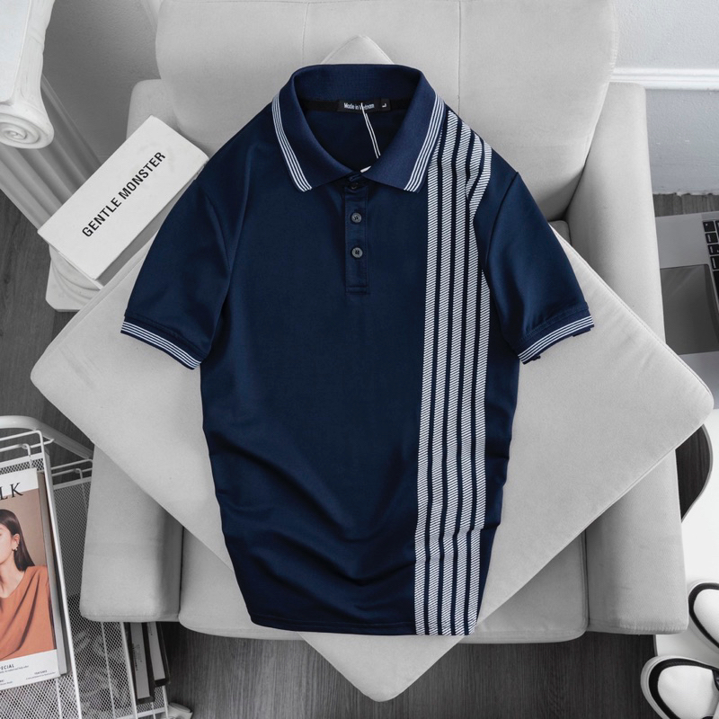 ÁO POLO NAM- ÁO CỔ BẺ HÈ NAM CINOMAN VẢI COTTON GAI MÁT LẠNH