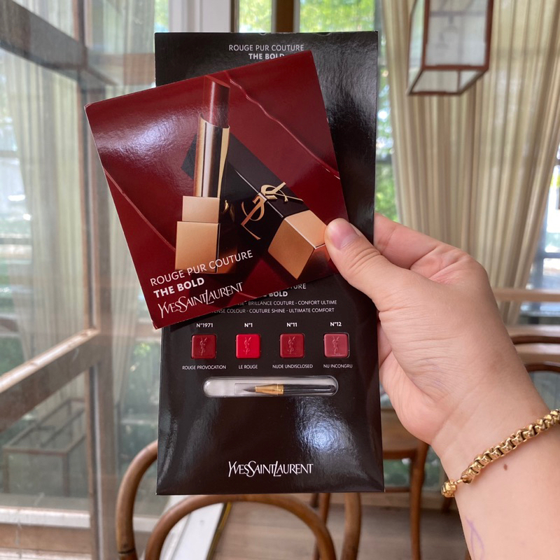 Bảng son Y$L  rouge pur couture the bold