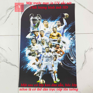 Ronaldo CR7 decal, poster dán tường chống thấm , Poster Ronaldo CR7, TheTrend
