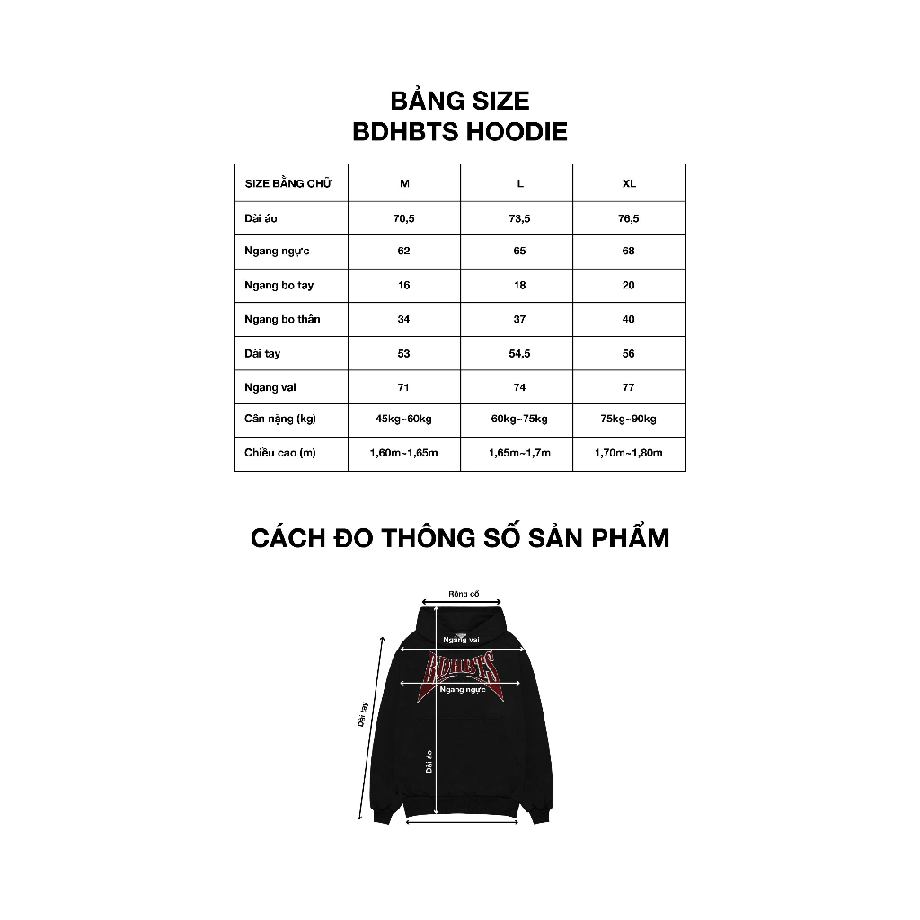 Áo Khoác Nam Nữ Bad Habits BHDBTS HOODIE - Local Brand Chính Hãng