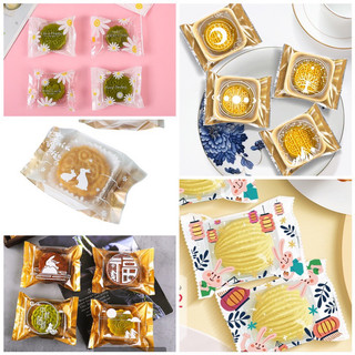 Khay + túi đựng bánh trung thu 50-63-80g