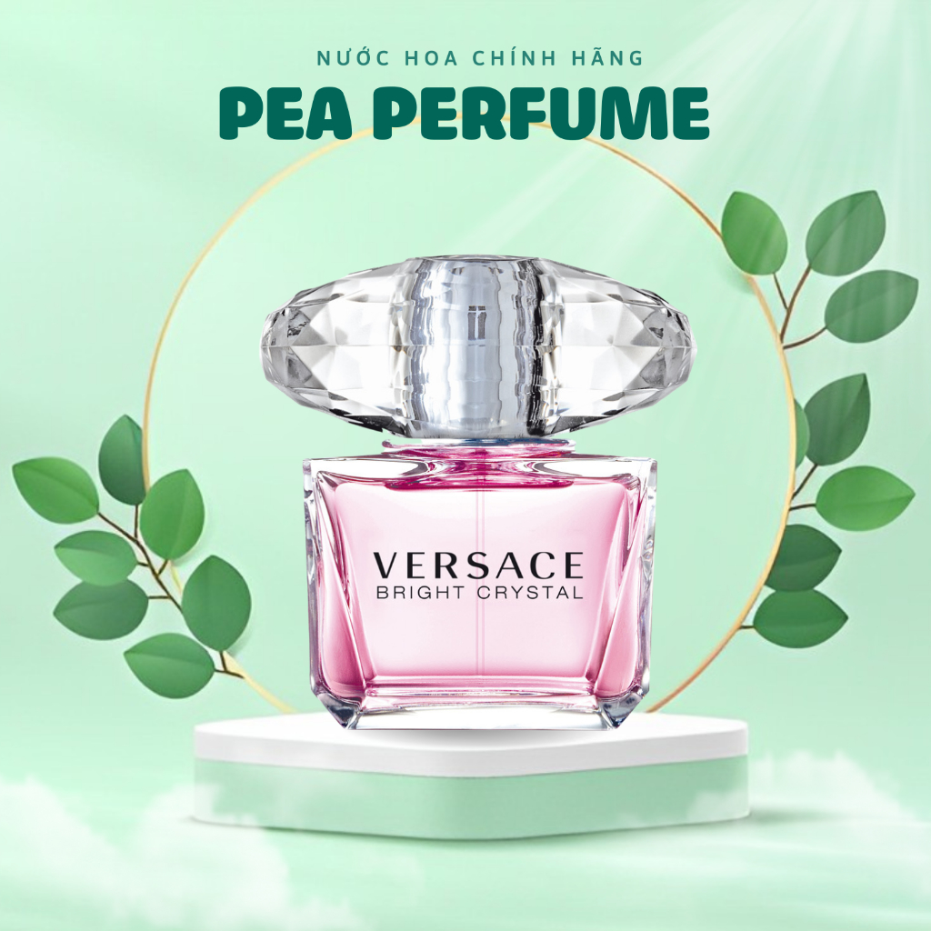 Nước Hoa Nữ Bright Crystal Versace Edt - Hương Thơm Tinh Tế, Tươi Mát (5Ml/10Ml) | Peaperfume