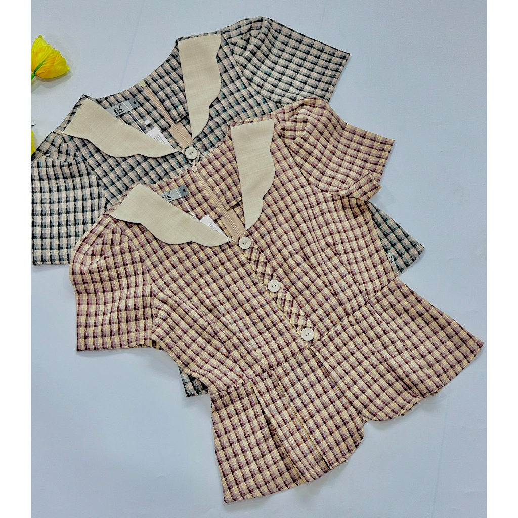 Áo Sơ Mi Phối Cổ NK Fashion Kiểu Dáng Trẻ Trung, Chất Liệu Cao Cấp NKFSM2306027