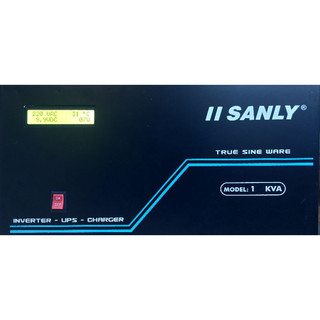[CHÍNH HÃNG]Kích điện (Inverter) SANLY sóng sin chuẩn 12VDC ra 220VAC 1000VA