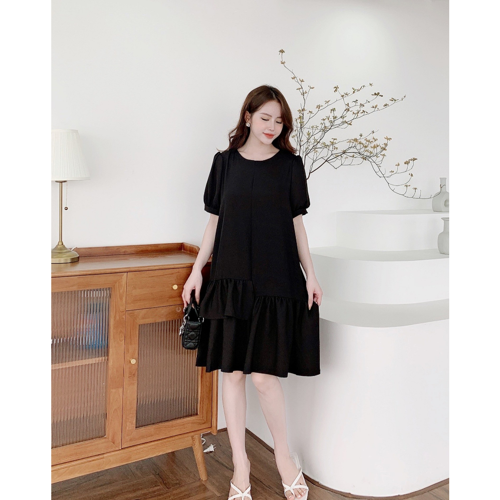 Đầm bigsize. Đầm suông MG208. Inbox để được shop tư vấn size.