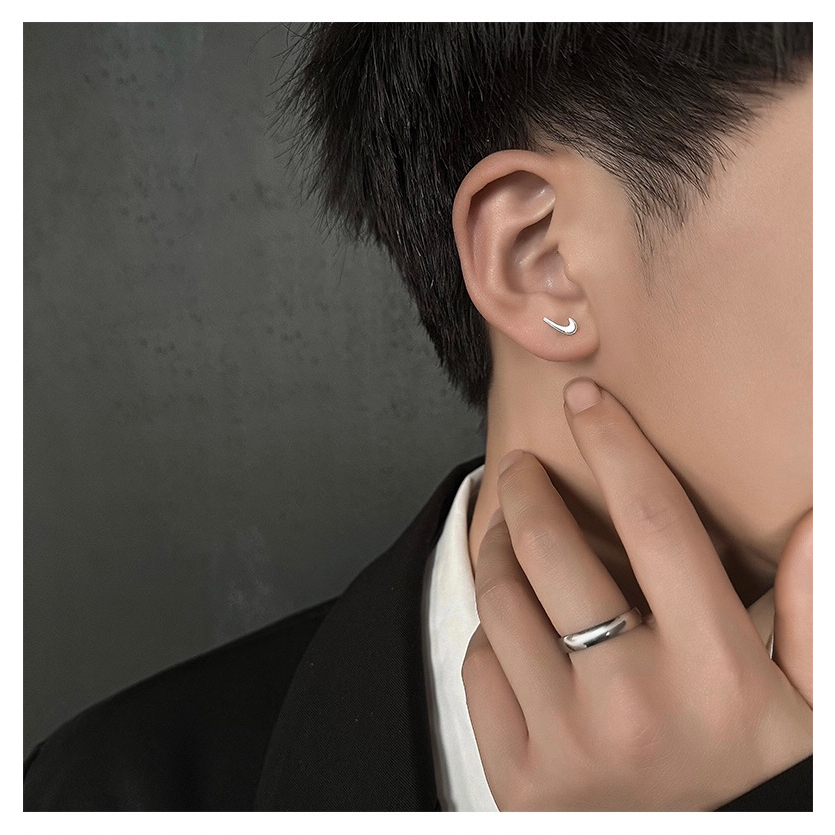 Khuyên tai bạc Nike  | TRANG SỨC BẠC ACCESSORIES