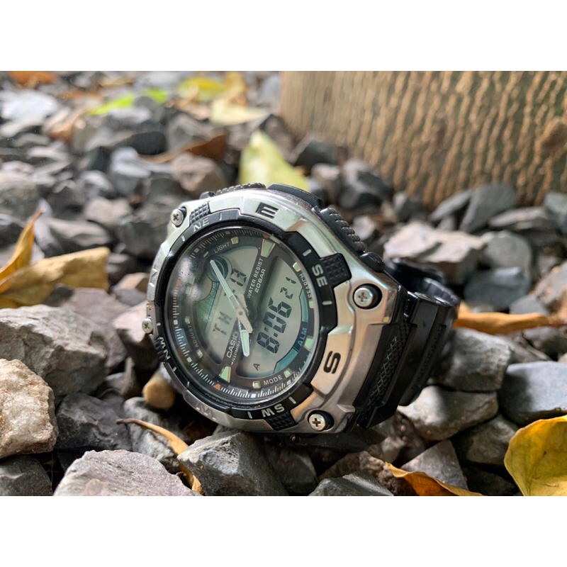 Đồng hồ nam casio AQW-100 dây nhựa