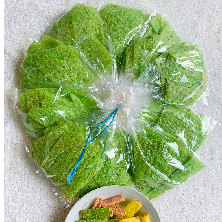 Bánh Tráng Xâu Miếng Phô Mai Dứa Ngon