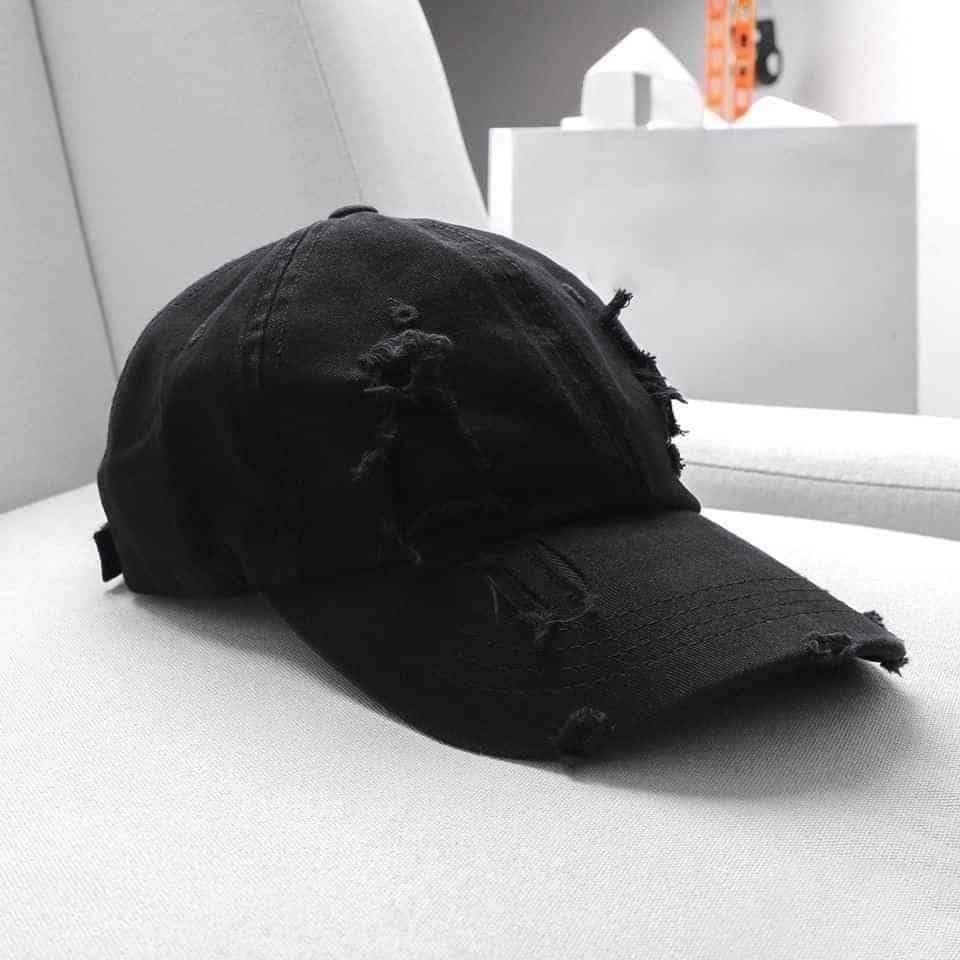 Mũ Lưỡi Trai KAKI RÁCH - Thời trang Cá Tính  Cho Nam Và Nữ