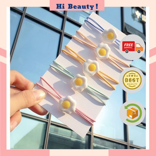 Dây buộc tóc hình trứng rán