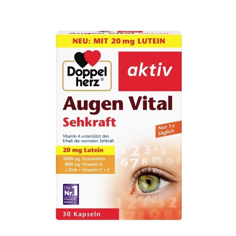 Viên uống bổ mắt Augen Vital, 30 viên