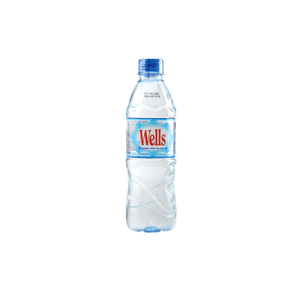 Nước tinh khiết Wells 350ml