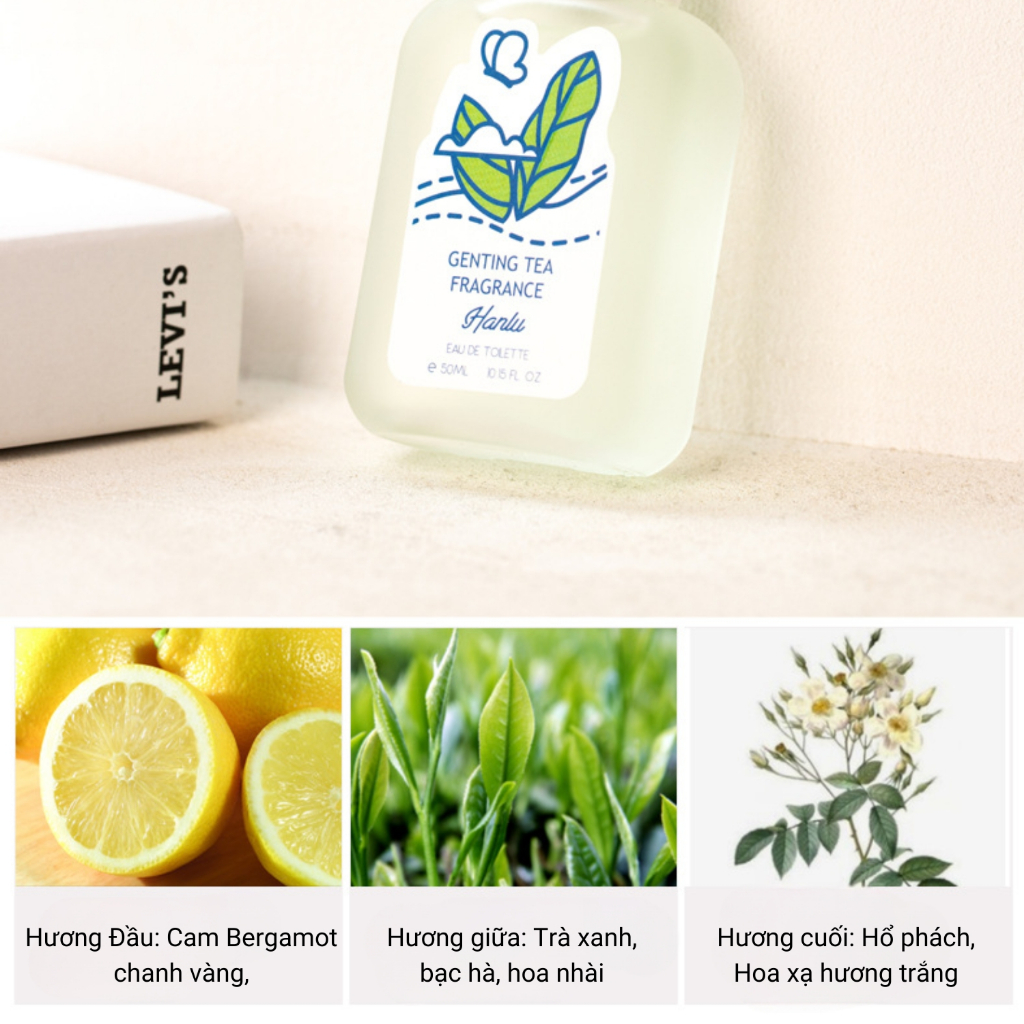 Nước Hoa HanLu Bear BaBy 50ml Tạo Hương Thơm Nhẹ Nhàng Quyến Rũ, Nước Hoa Body Thơm Mát Với Hương Trái Cây Ngọt