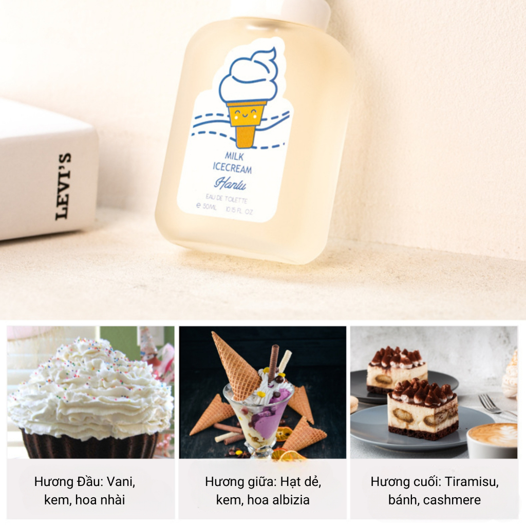 Nước Hoa HanLu Bear BaBy 50ml Tạo Hương Thơm Nhẹ Nhàng Quyến Rũ, Nước Hoa Body Thơm Mát Với Hương Trái Cây Ngọt